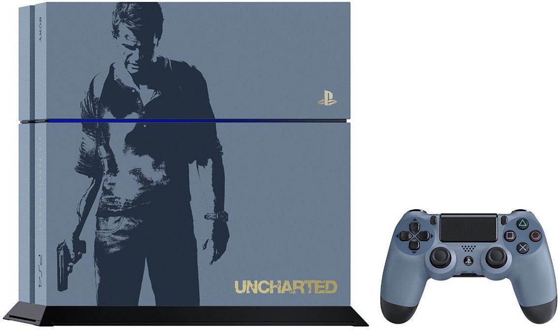 PlayStation 4 1000Go - Gris - Edition limitée Uncharted 4 + Uncharted 4