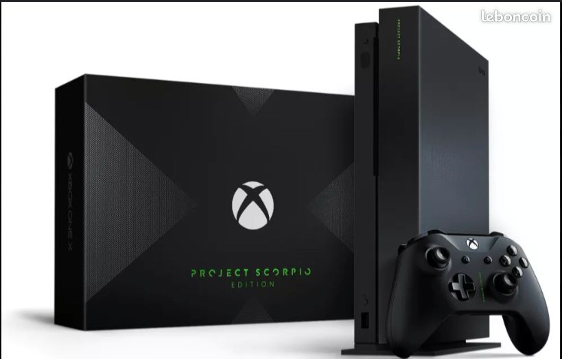 Xbox One X 1000Go - Noir - Edition limitée Project Scorpio
